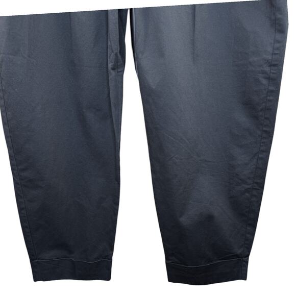 Vera Moda Womens XL "32 Black Barrel Pants Rolled Cuffs NWT Business Casual - Picture 3 of 13